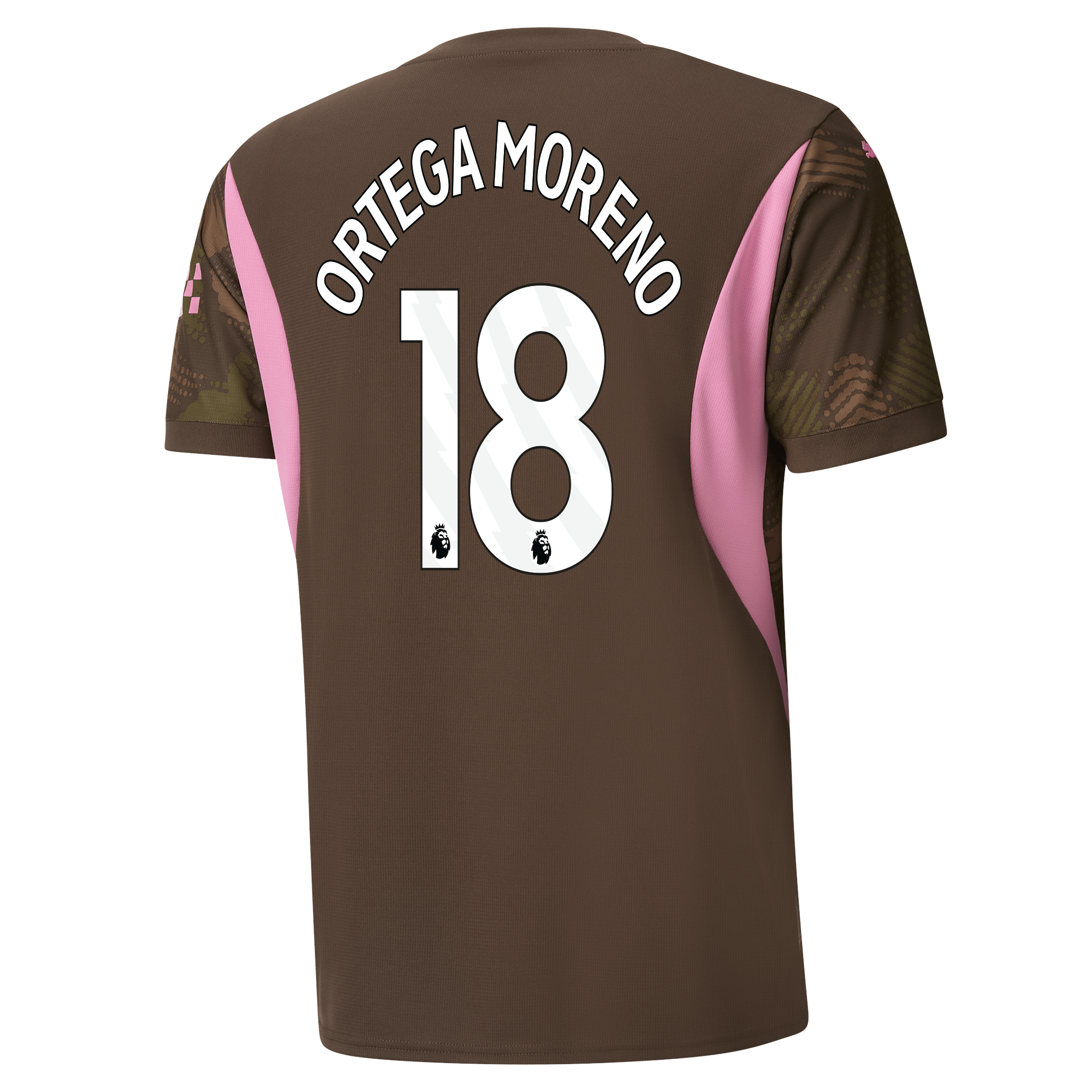 manchester city torwarttrikot brown-premierleague 202425 mit ortega moreno 18 aufdruck | Offizieller Manchester City Store