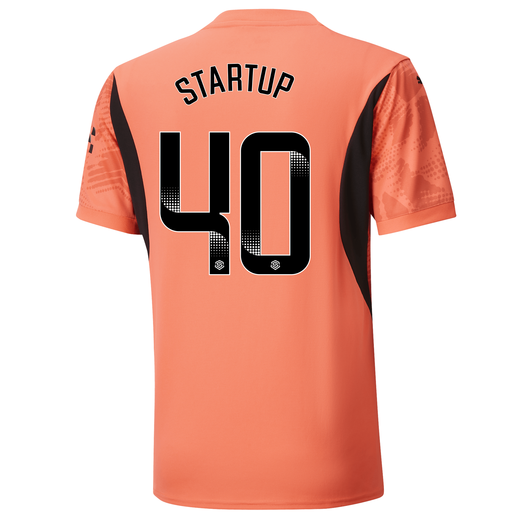 manchester city torwarttrikot orange 202425 mit champions 24 aufdruck | Offizieller Manchester City Store