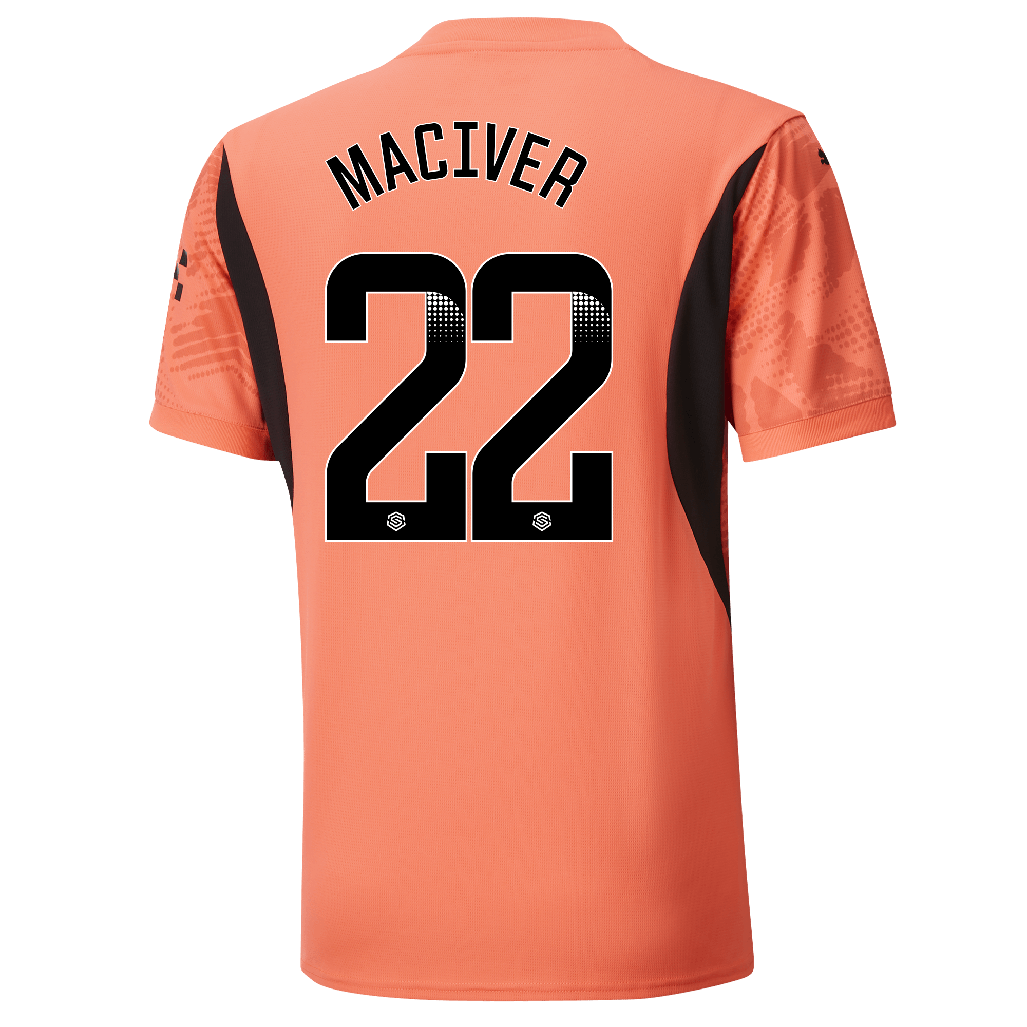 manchester city torwarttrikot orange 202425 mit maciver 22 aufdruck | Offizieller Manchester City Store