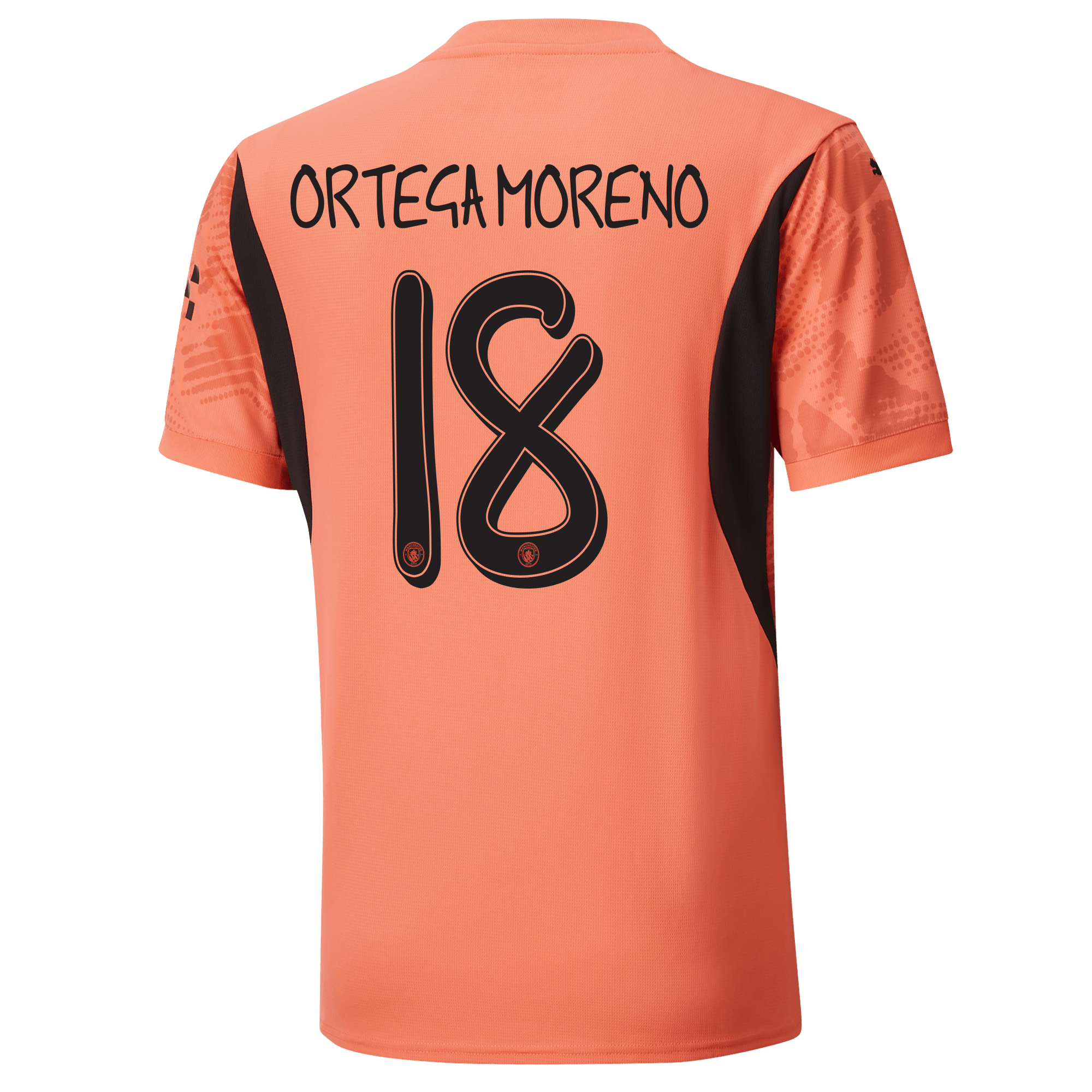 manchester city torwarttrikot orange-mancity 202425 mit ortega moreno 18 aufdruck | Offizieller Manchester City Store