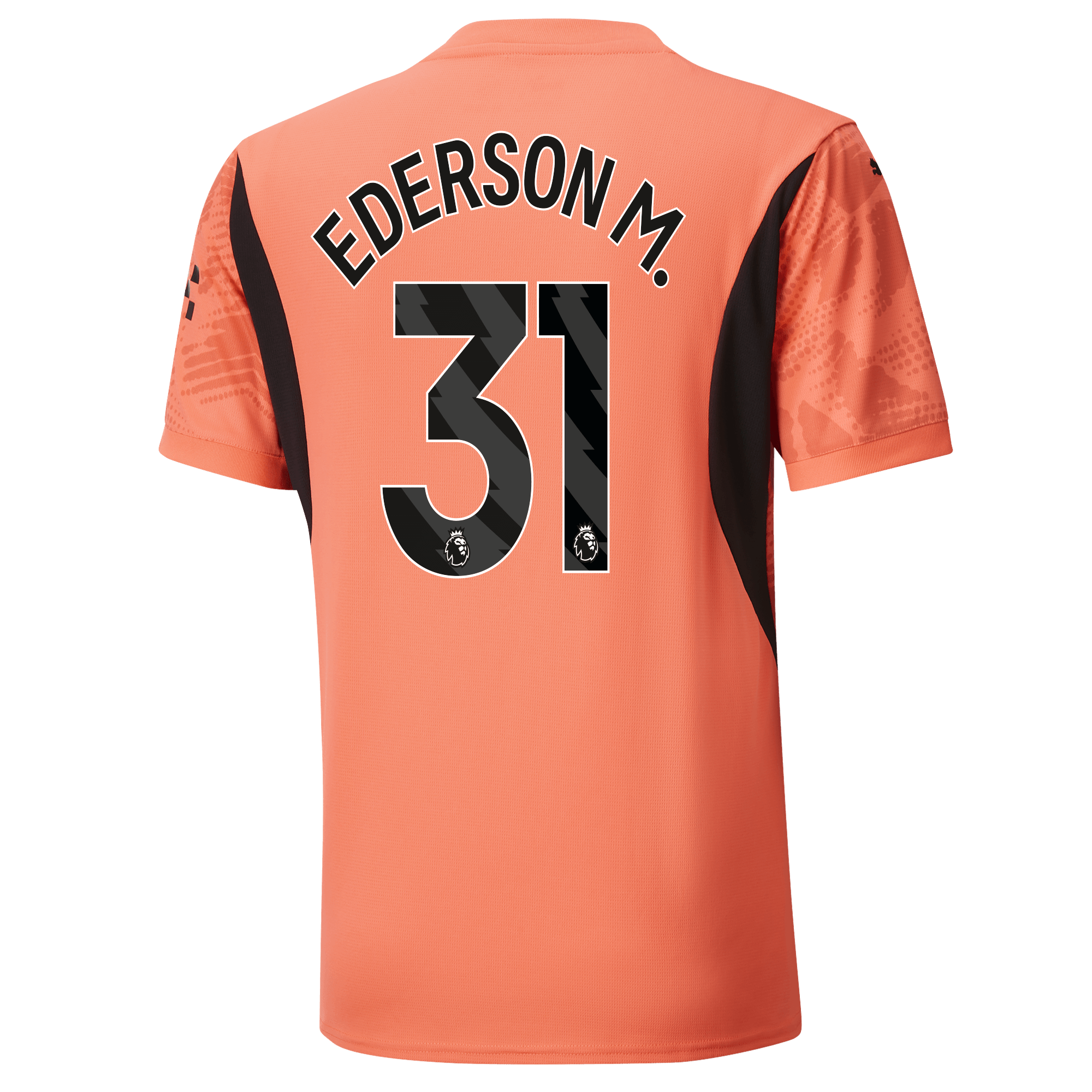 manchester city torwarttrikot orange-premierleague 202425 mit ederson m. 31 aufdruck | Offizieller Manchester City Store