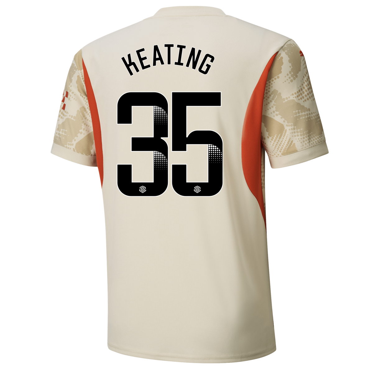manchester city torwarttrikot white 202425 mit keating 35 aufdruck | Offizieller Manchester City Store