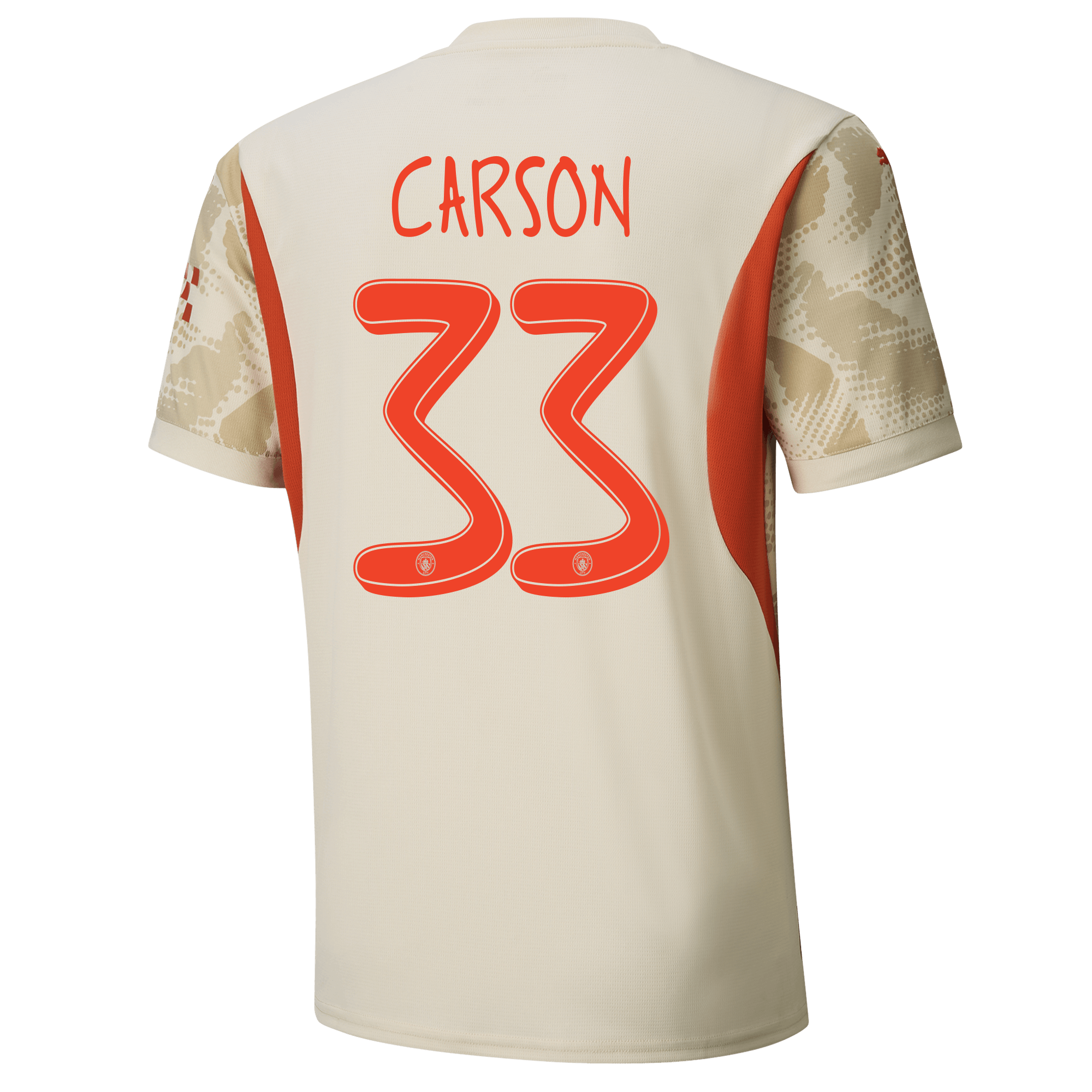 manchester city torwarttrikot white-mancity 202425 mit carson 33 aufdruck | Offizieller Manchester City Store