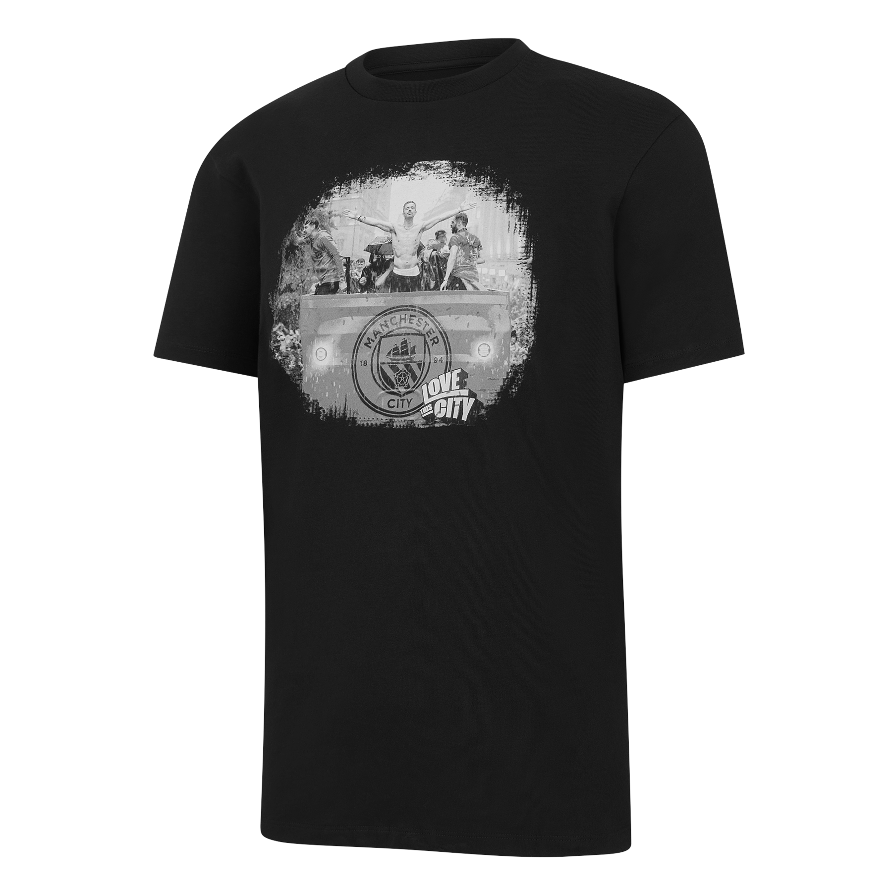 manchester city treble celebration bus parade t-shirt | Offizieller Manchester City Store