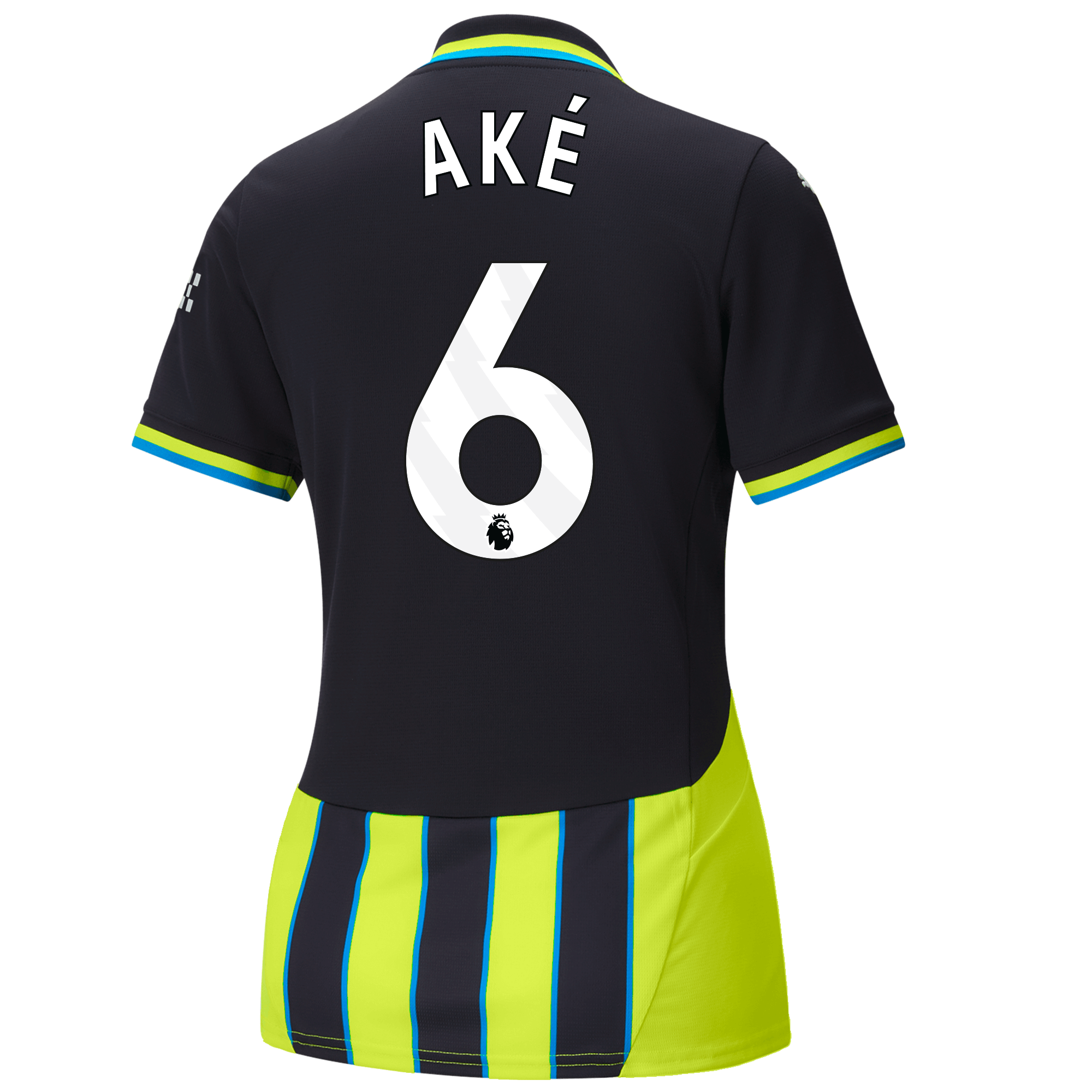 womens manchester city away jersey 202425 with akÉ 6 printing | Offizieller Manchester City Store