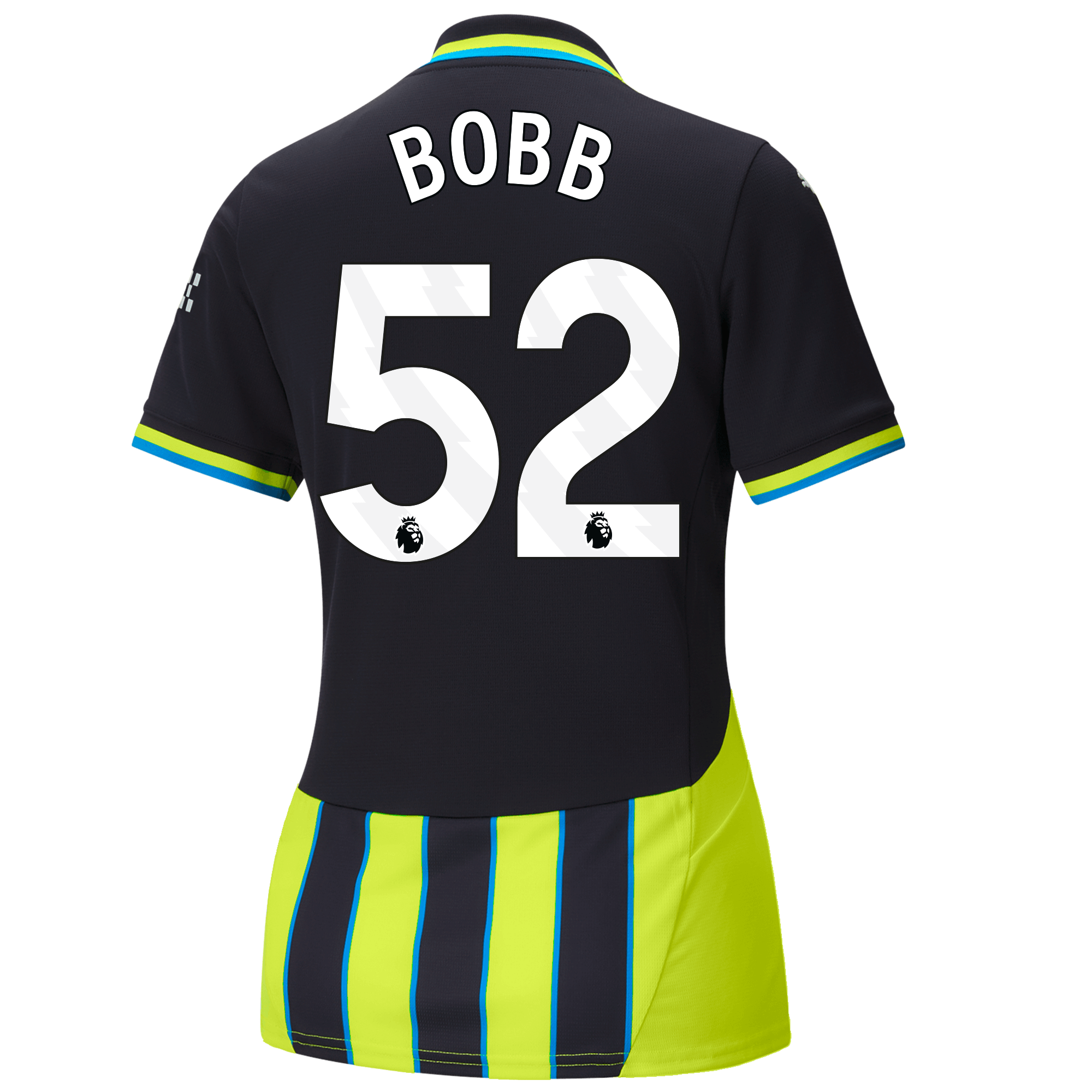 womens manchester city away jersey 202425 with bobb 52 printing | Offizieller Manchester City Store