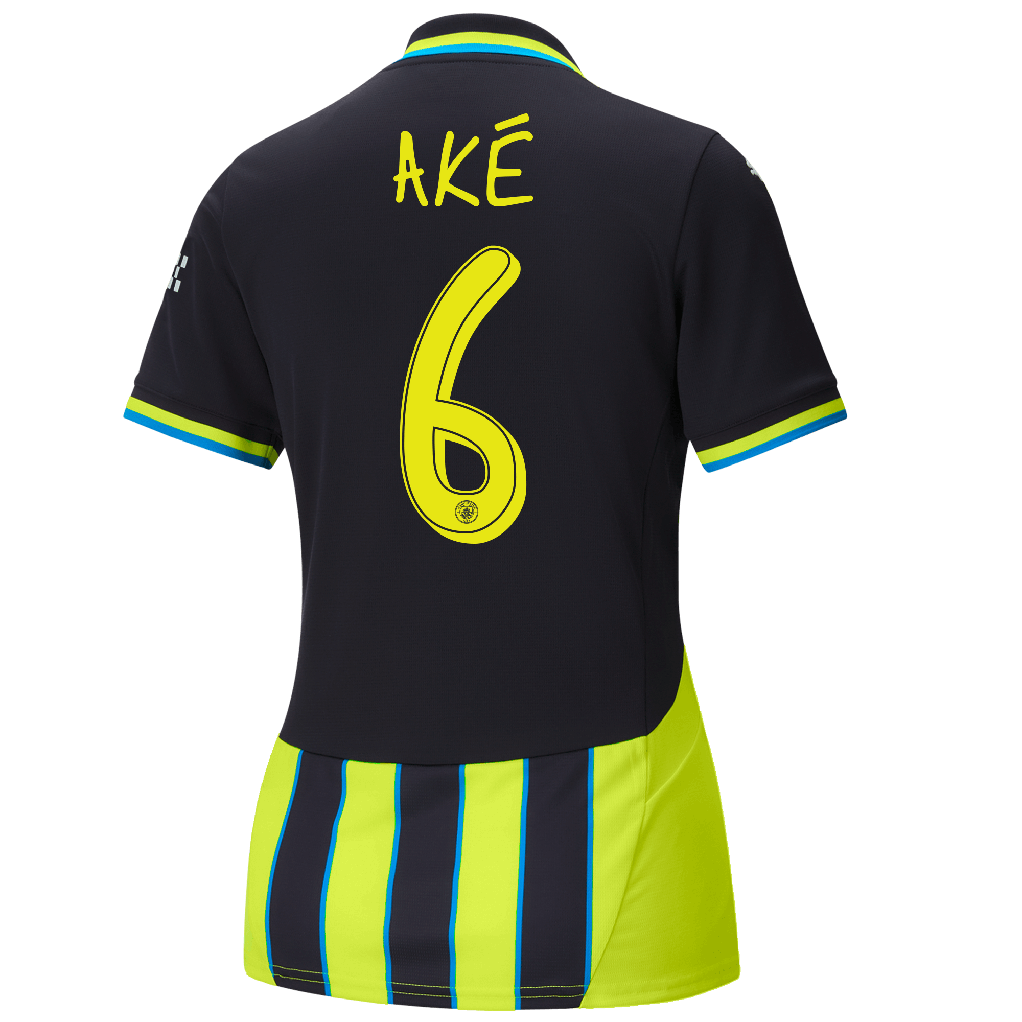 womens manchester city away jersey newnavy 202425 with akÉ 6 printing | Offizieller Manchester City Store
