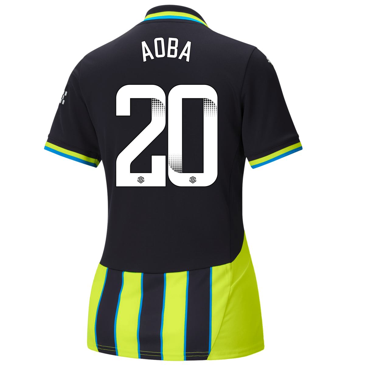 womens manchester city away jersey newnavy 202425 with aoba 20 printing | Offizieller Manchester City Store