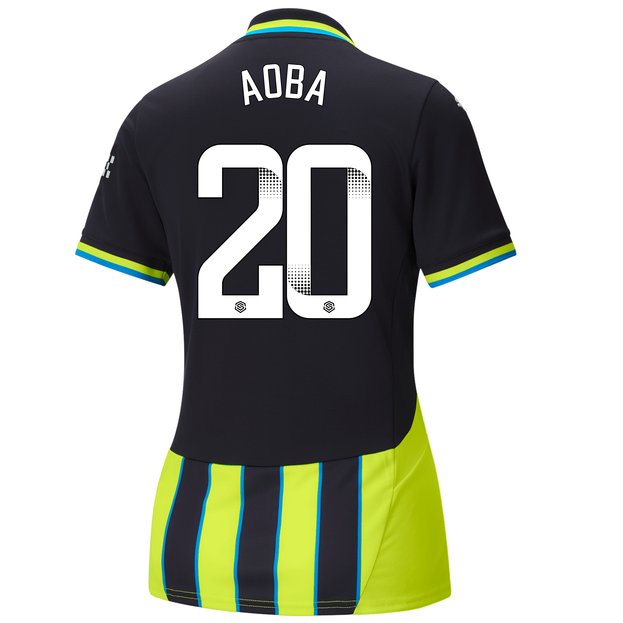 womens manchester city away jersey newnavy 202425 with aoba 20 printing | Offizieller Manchester City Store