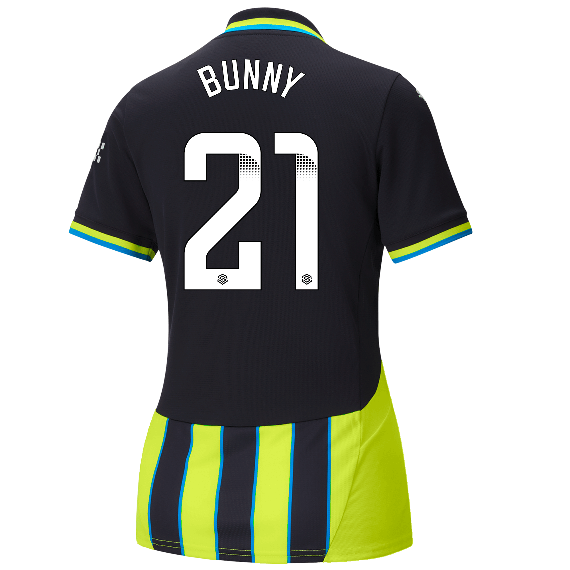 womens manchester city away jersey newnavy 202425 with bunny 21 printing | Offizieller Manchester City Store