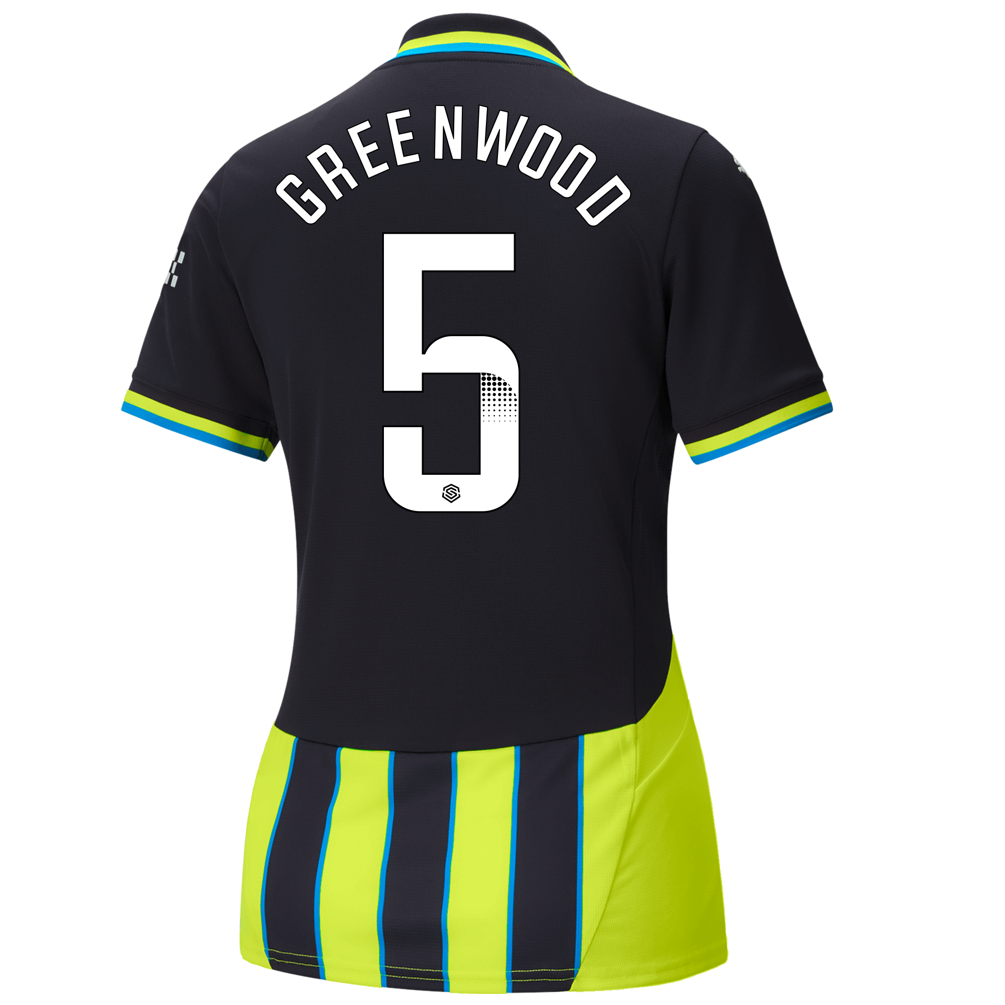 womens manchester city away jersey newnavy 202425 with greenwood 5 printing | Offizieller Manchester City Store
