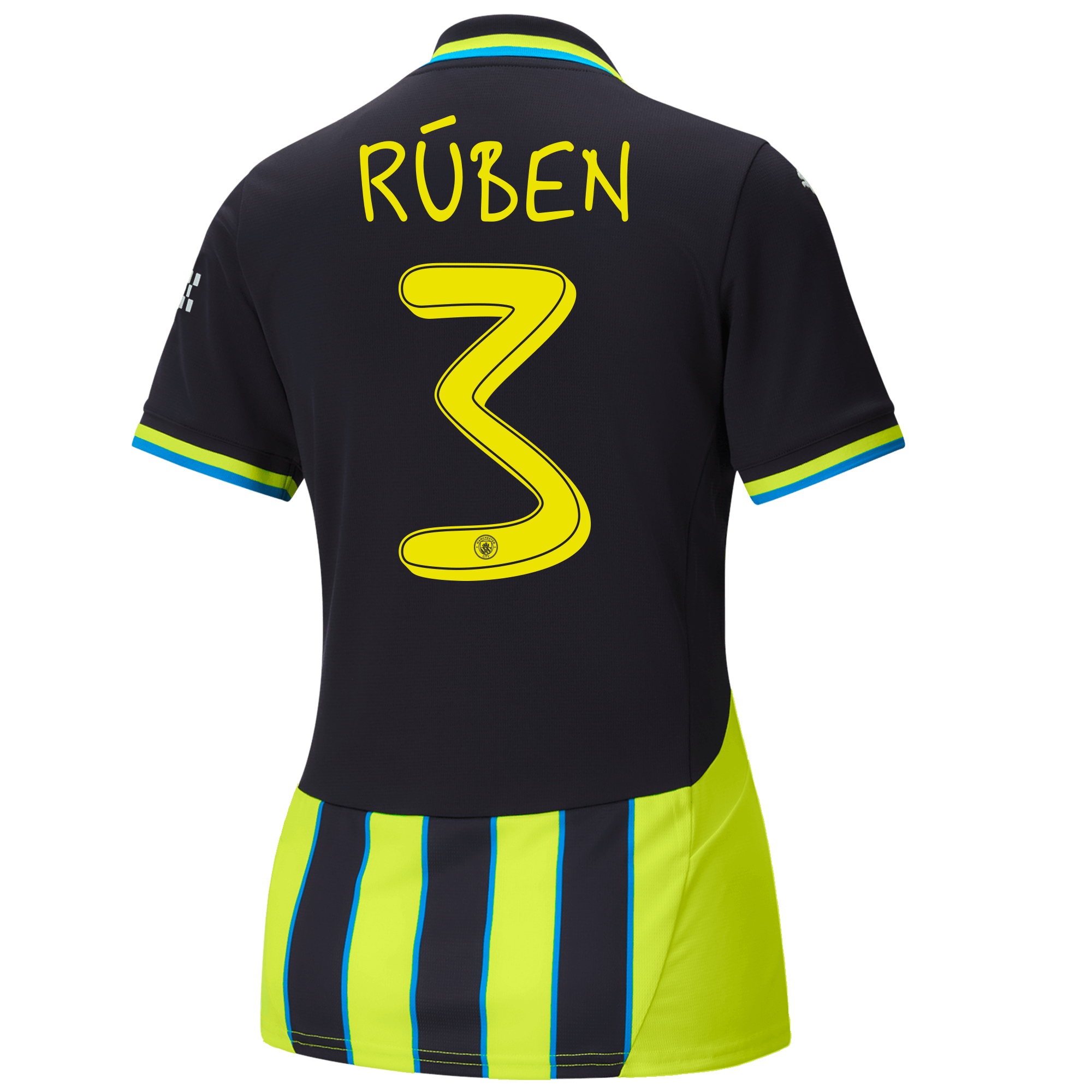 womens manchester city away jersey newnavy 202425 with rÚben 3 printing | Offizieller Manchester City Store