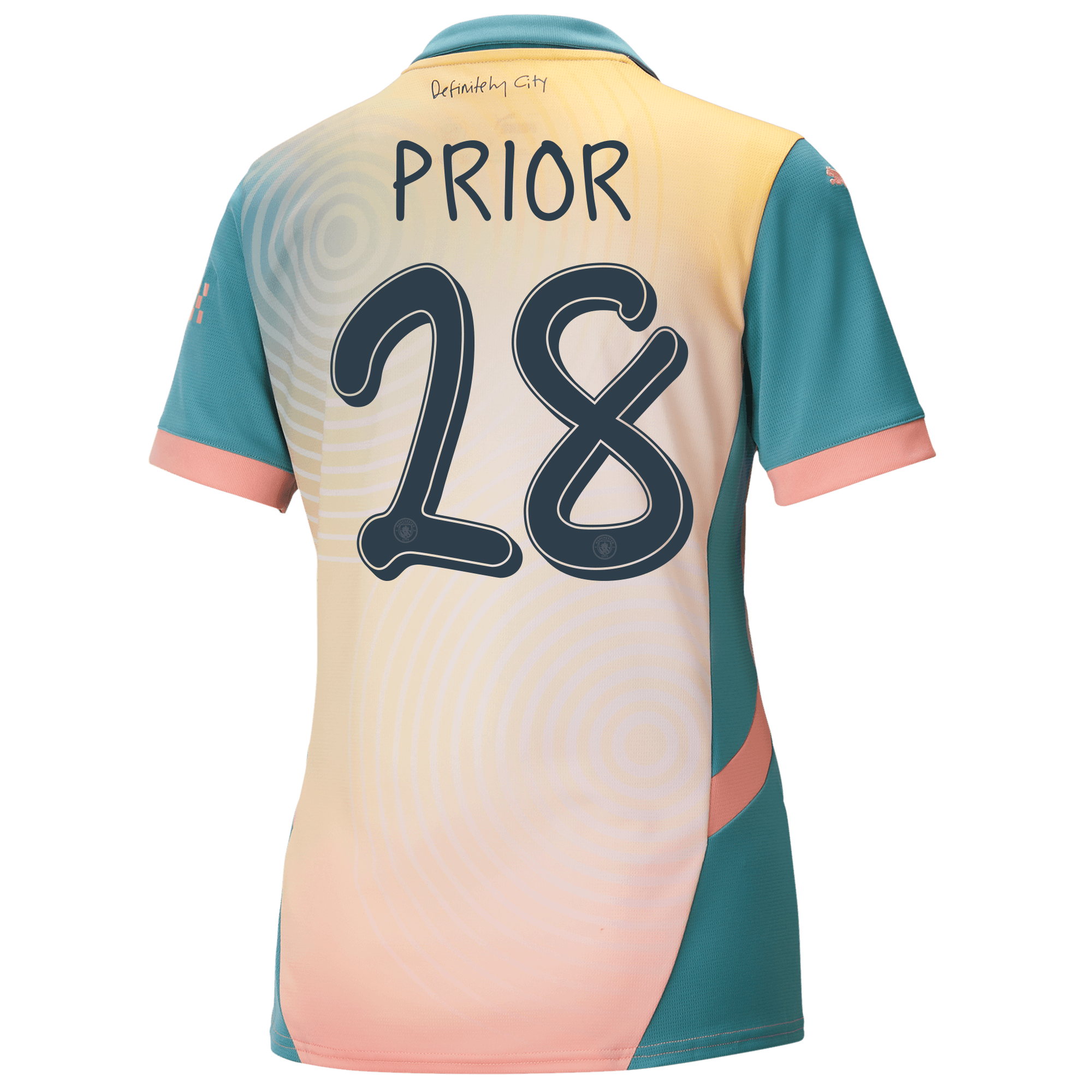 womens manchester city definitely city jersey pink 202425 with prior 28 printing | Offizieller Manchester City Store