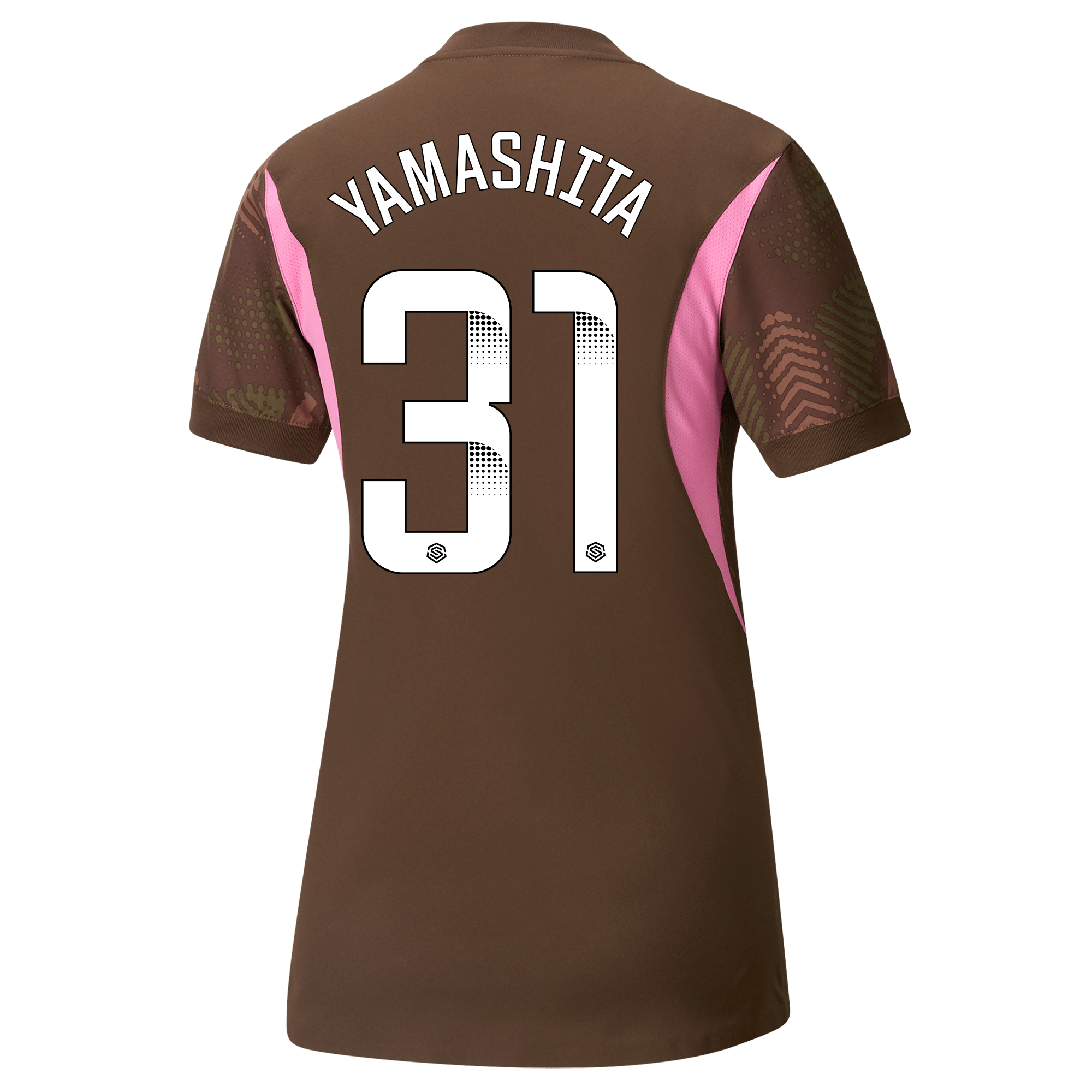 womens manchester city goalkeeper jersey brown 202425 with yamashita 31 printing | Offizieller Manchester City Store