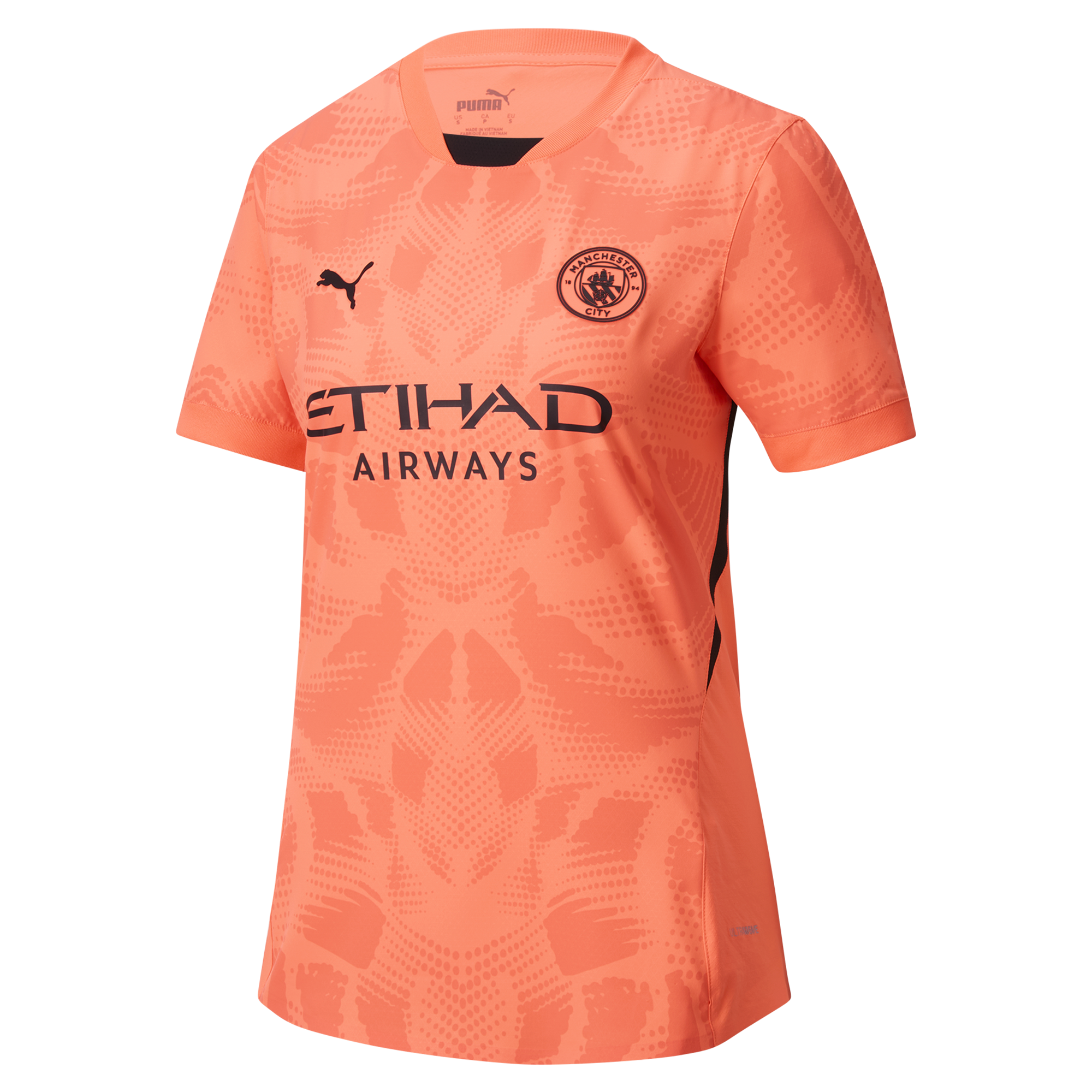 womens manchester city goalkeeper jersey orange 202425 with custom printing | Offizieller Manchester City Store