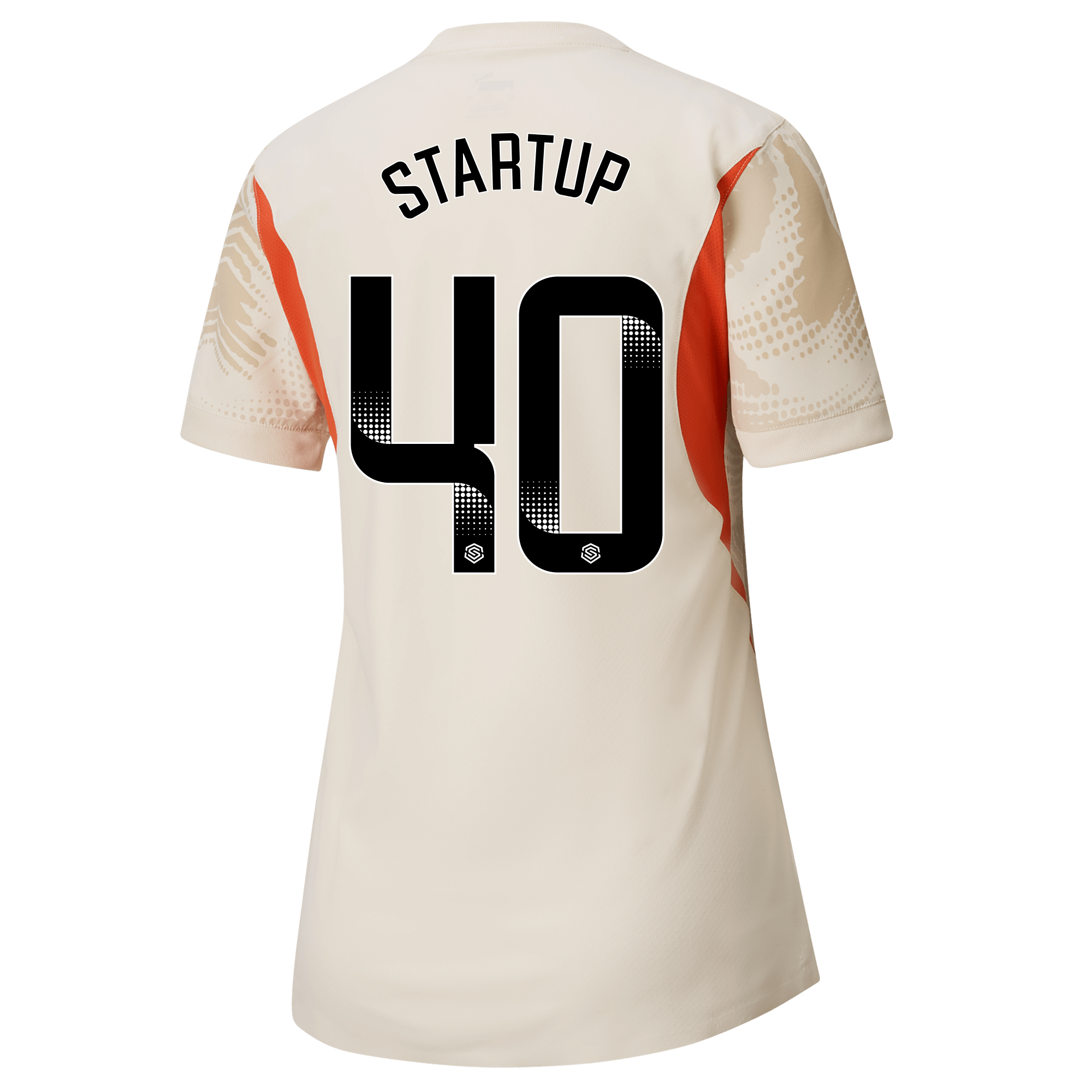 womens manchester city goalkeeper jersey white 202425 with startup 40 printing | Offizieller Manchester City Store
