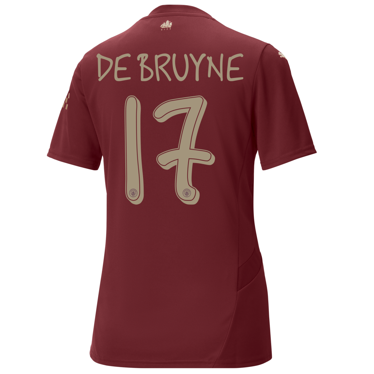 womens manchester city third jersey 202425 with de bruyne 17 printing | Offizieller Manchester City Store