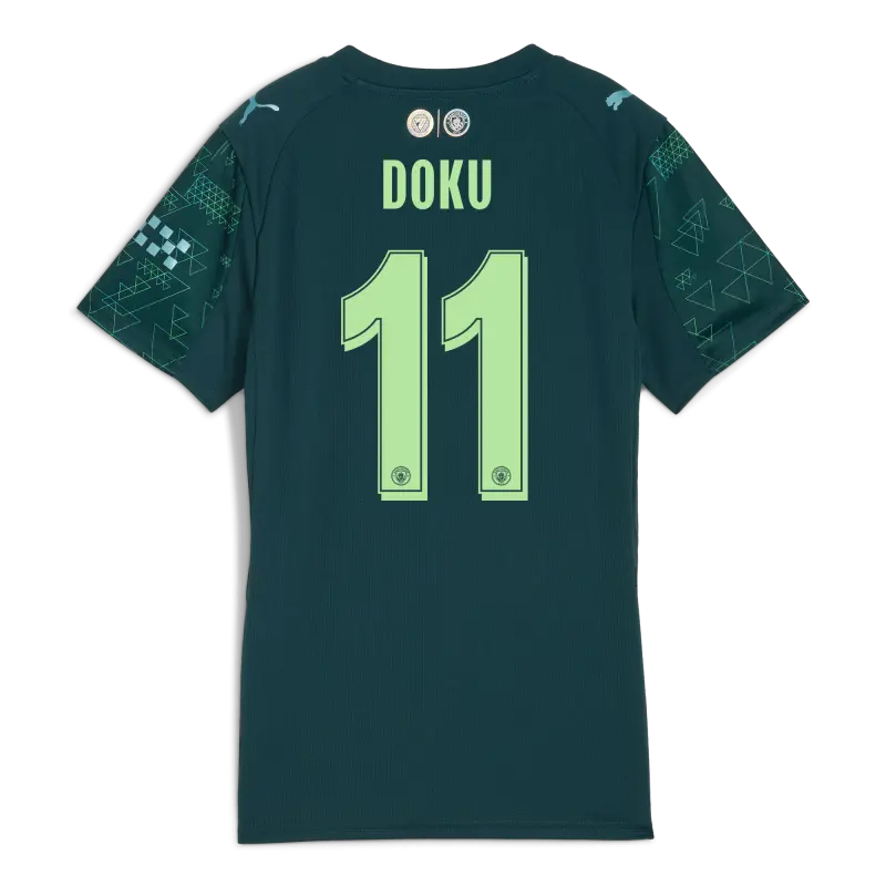 womens-manchester-city-ea-sports-fc-jersey-202526-with-doku-11-printing-701237168-doku-green-mancity | Offizieller Manchester City Store