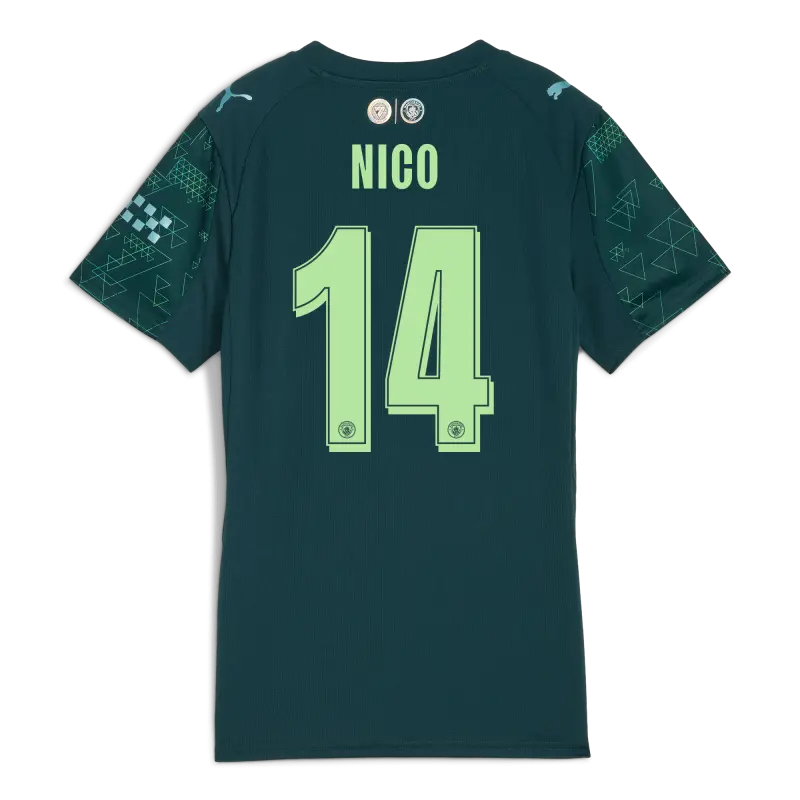 womens-manchester-city-ea-sports-fc-jersey-202526-with-nico-14-printing-701237168-nico-green-mancity | Offizieller Manchester City Store