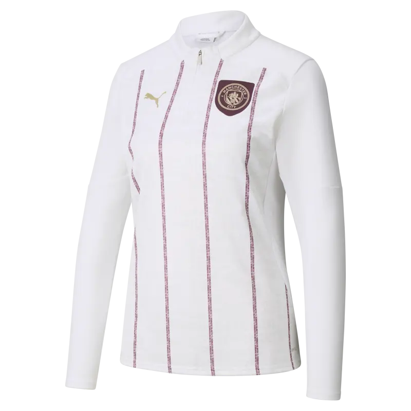 womens-manchester-city-pre-match-14-zip-top-701235046-white | Offizieller Manchester City Store